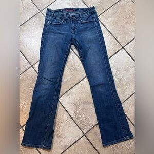Vigoss Jeans 
Sz. 5 Bootcut 
Dark Blue Stretch P1536J
LIKE NEW